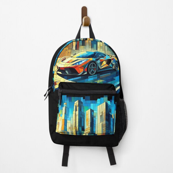 Item preview, futuristic abstract, colorful car designed and sold by Bukhisz.