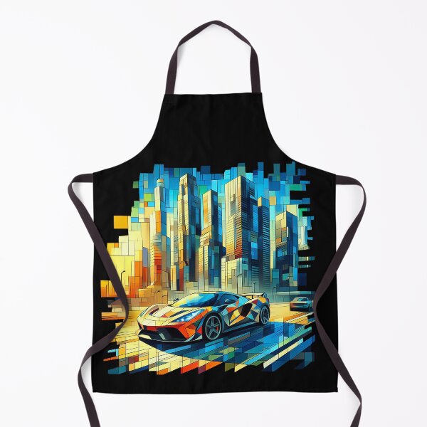 Item preview, futuristic abstract, colorful car designed and sold by Bukhisz.