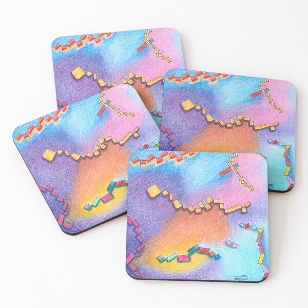 Item preview, houses in space abstract designed and sold by Tereza Pilar  Art.