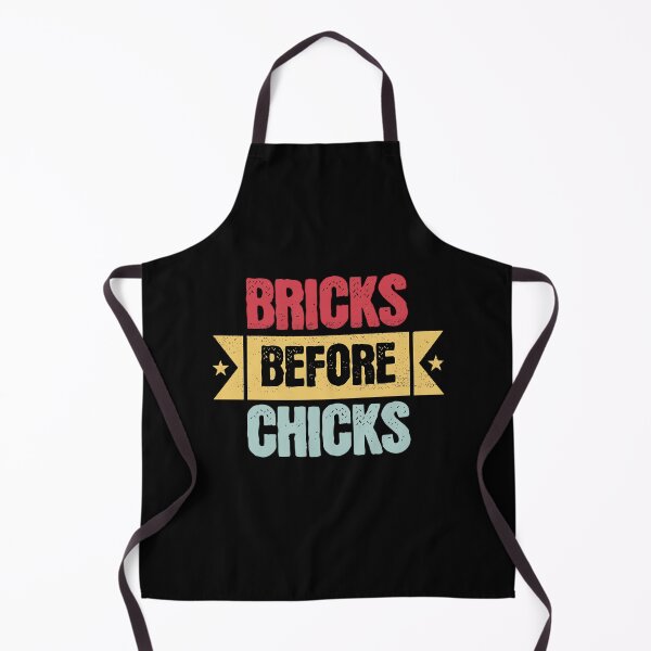 Item preview, Bricks Before Chicks Bricklayer designed and sold by DomTeesHaven.