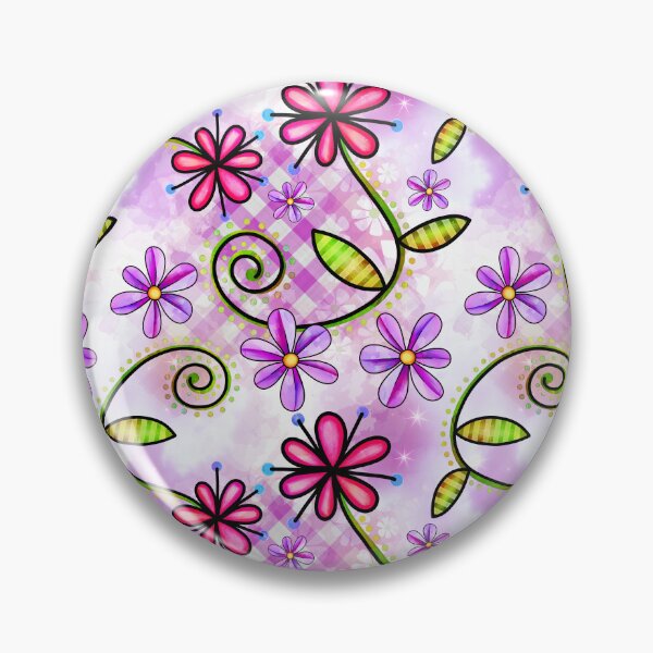 Item preview, Floral Collage in Vivid Colors designed and sold by Magnuna.