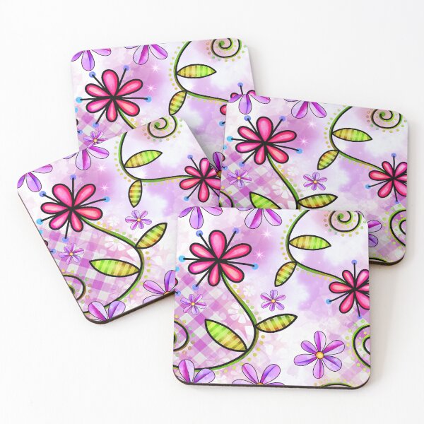 Item preview, Floral Collage in Vivid Colors designed and sold by Magnuna.