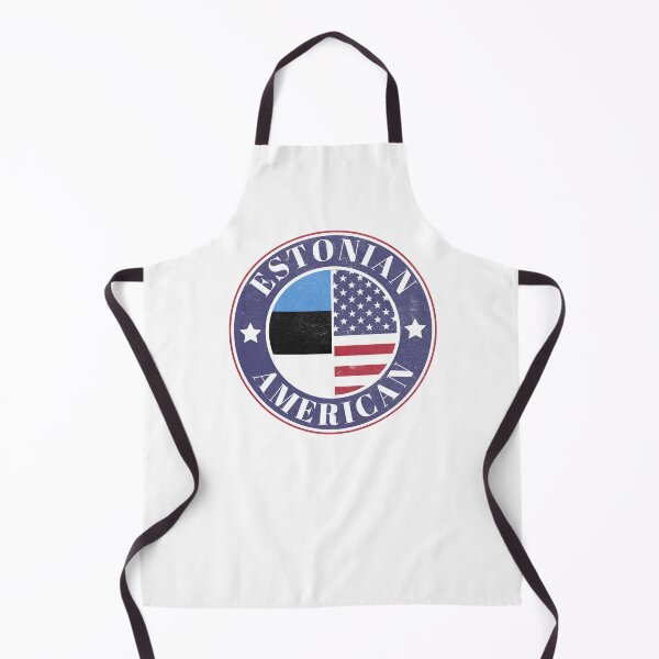 Item preview, Proud Estonian-American Badge - Estonia Flag designed and sold by chrisrivait.