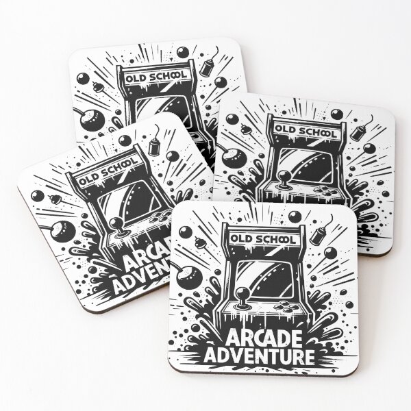 Item preview, Old School Arcade Adventure designed and sold by Belarte.shop.