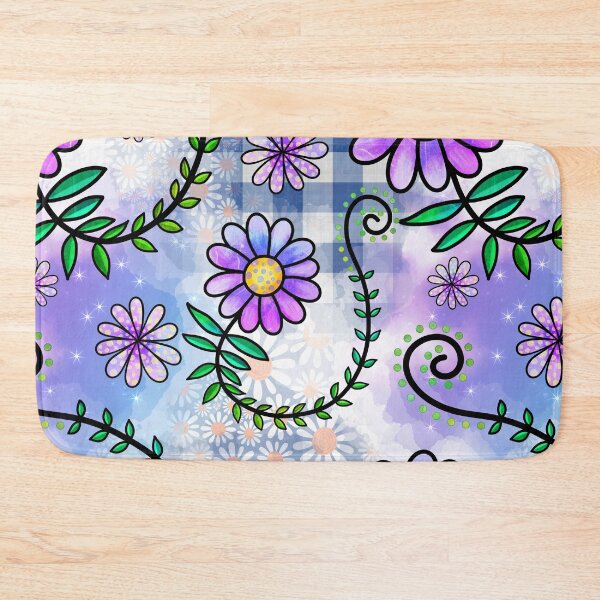 Item preview, Floral Collage in Vivid Colors designed and sold by Magnuna.