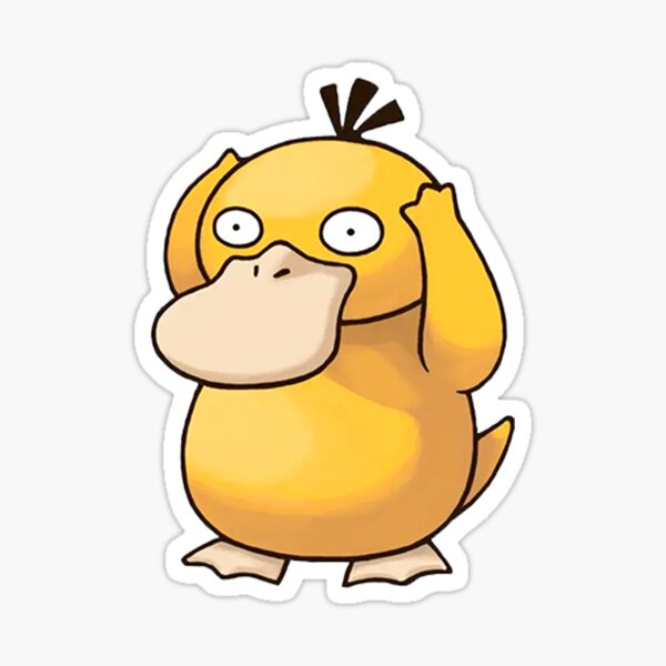 Item preview, psy duck gen1 arstyle designed and sold by MoriaDoesArt.