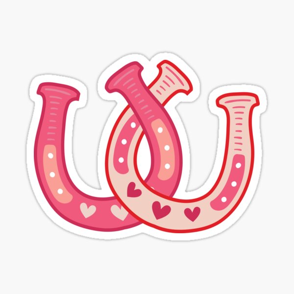 Item preview, Pink Horseshoe - Cowgirl Romance Girlie designed and sold by medimidoodles.