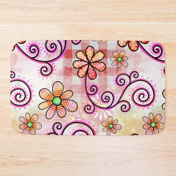 Item preview, Floral Collage in Vivid Colors designed and sold by Magnuna.