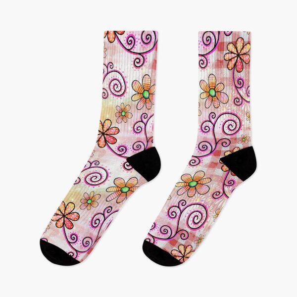 Item preview, Floral Collage in Vivid Colors designed and sold by Magnuna.