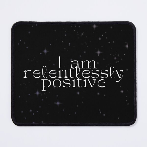 Item preview, 'I am relentlessly positive' Affirmation Card designed and sold by notastranger.