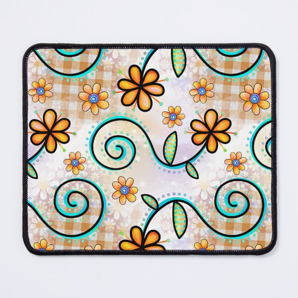 Item preview, Floral Collage in Vivid Colors designed and sold by Magnuna.