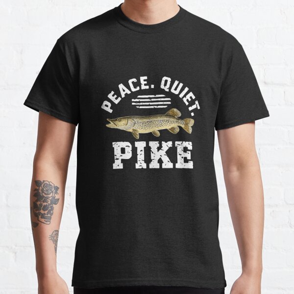 Pike Fisherman Lucky Charm Pike Fishing T-Shirt