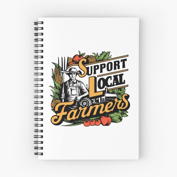 Item preview, Support Local Farmers! Colorful Eat Local designed and sold by PMCreative.