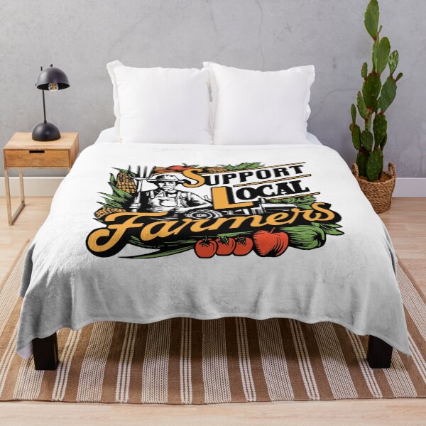 Item preview, Support Local Farmers! Colorful Eat Local designed and sold by PMCreative.