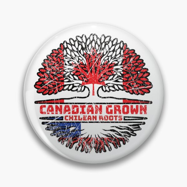 Item preview, Chile Chilean Canadian Canada Tree Roots Flag designed and sold by FlagX.