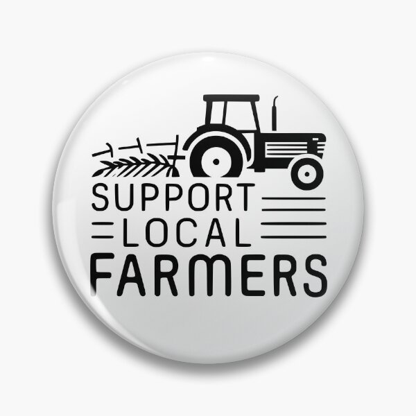 Item preview, Support Local Farmers! Black Eat Local designed and sold by PMCreative.