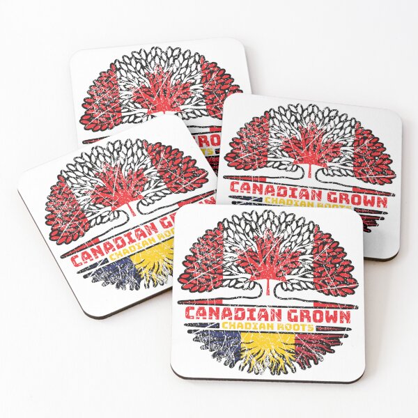 Item preview, Chad Chadian Canadian Canada Tree Roots Flag designed and sold by FlagX.