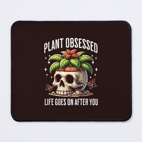 Item preview, Plant Obsessed - Gardening Skull Art. Dark designed and sold by Pearl67.