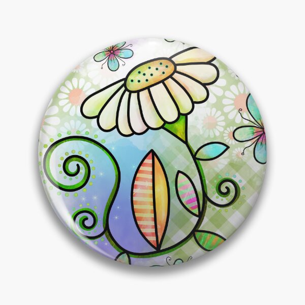 Item preview, Floral Collage in Vivid Colors designed and sold by Magnuna.
