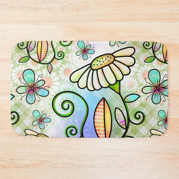 Item preview, Floral Collage in Vivid Colors designed and sold by Magnuna.