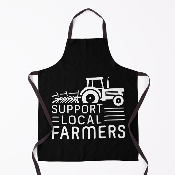 Item preview, Support Local Farmers! White Eat Local designed and sold by PMCreative.
