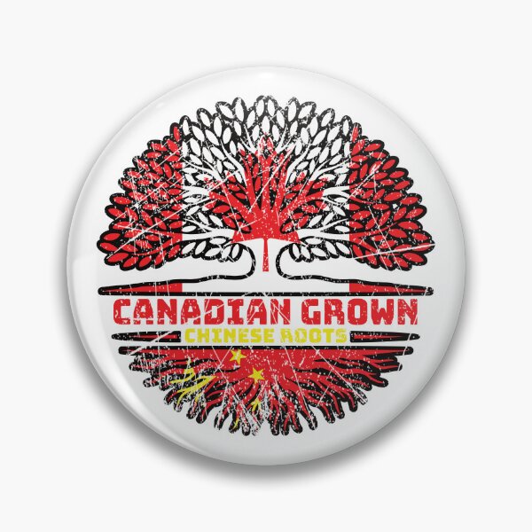 Item preview, China Chinese Canadian Canada Tree Roots Flag designed and sold by FlagX.