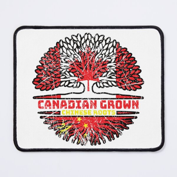Item preview, China Chinese Canadian Canada Tree Roots Flag designed and sold by FlagX.