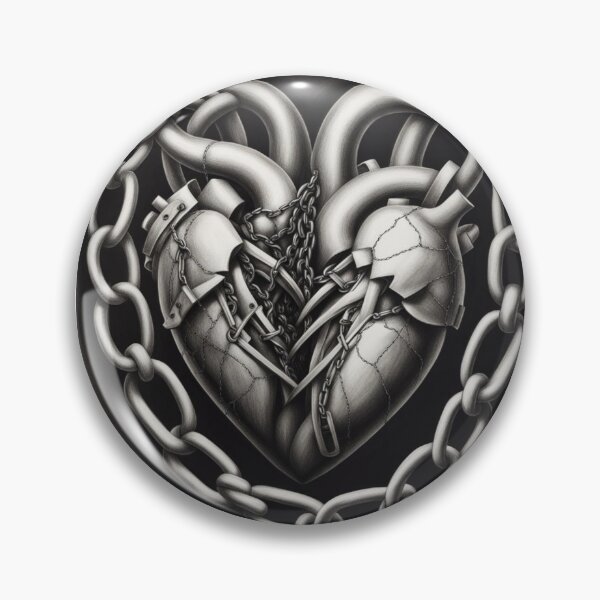 Item preview, Chained to a Broken Heart designed and sold by Geek Girl Ohio.