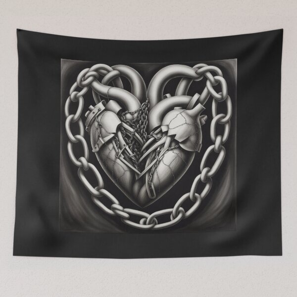 Item preview, Chained to a Broken Heart designed and sold by Geek Girl Ohio.