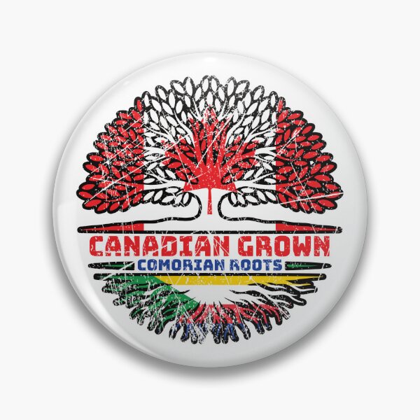 Item preview, Comoros Comorian Canadian Canada Tree Roots Flag designed and sold by FlagX.