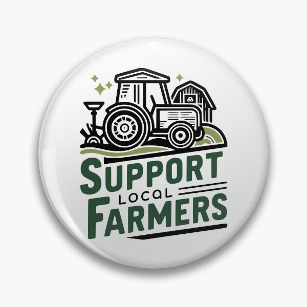 Item preview, Support Local Farmers! Eat Local Tractor designed and sold by PMCreative.