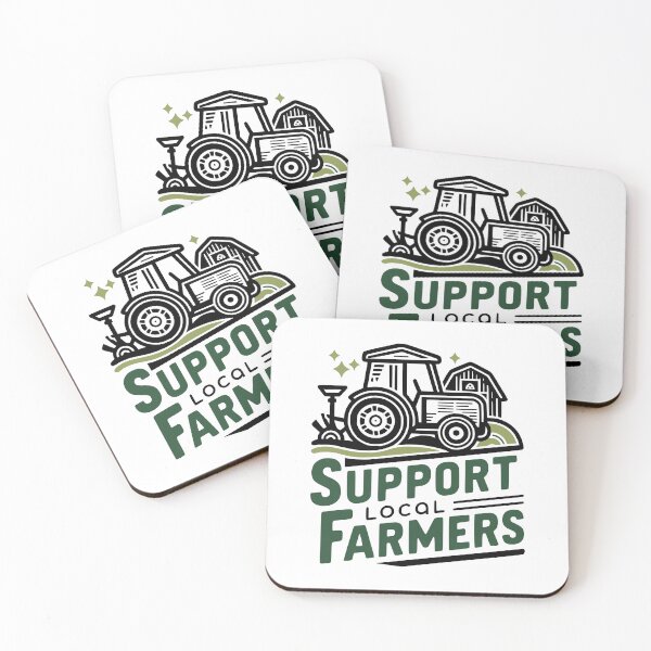 Item preview, Support Local Farmers! Eat Local Tractor designed and sold by PMCreative.