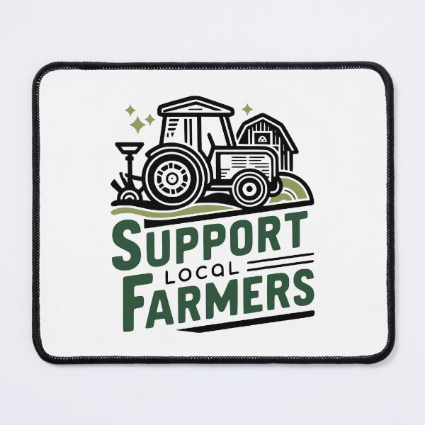 Item preview, Support Local Farmers! Eat Local Tractor designed and sold by PMCreative.