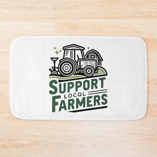 Item preview, Support Local Farmers! Eat Local Tractor designed and sold by PMCreative.