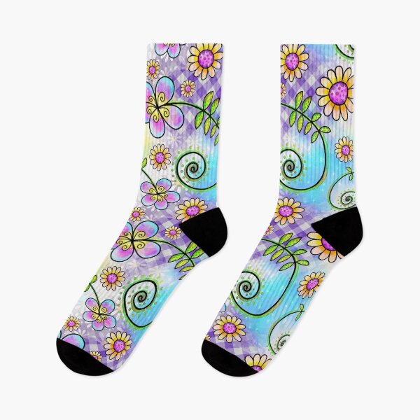 Item preview, Floral Collage in Vivid Colors designed and sold by Magnuna.