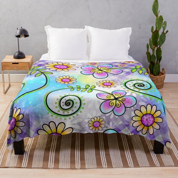 Item preview, Floral Collage in Vivid Colors designed and sold by Magnuna.