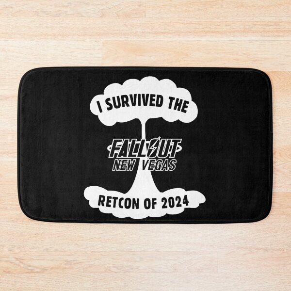 Item preview, I SURVIVED THE FNV RETCON OF 2024 - BW version designed and sold by acedemiro.