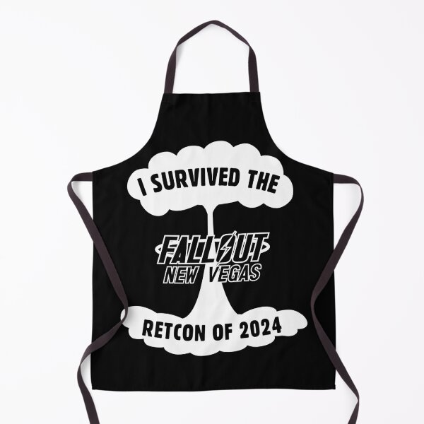 Item preview, I SURVIVED THE FNV RETCON OF 2024 - BW version designed and sold by acedemiro.