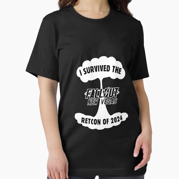 Item preview, SOBREVIVÍ AL FNV RETCON DE 2024 - Versión BW designed and sold by acedemiro.