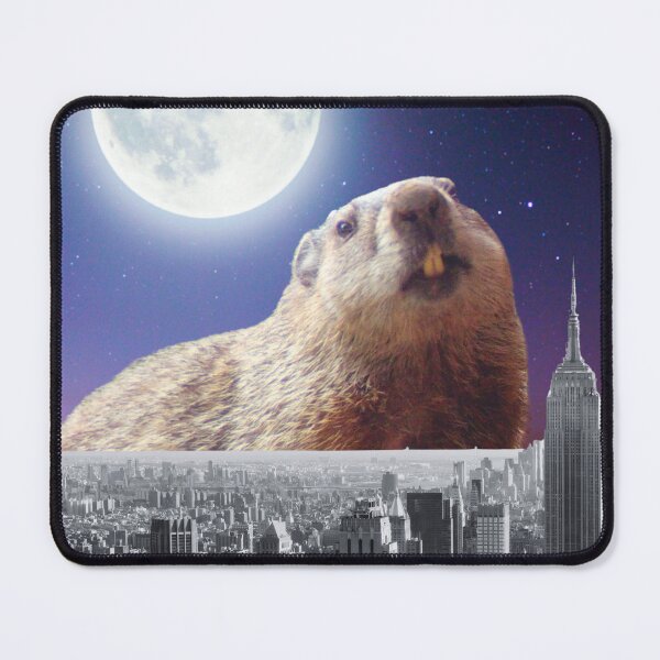 Item preview, Attack of Groundzilla the Groundhog designed and sold by SunandShade.