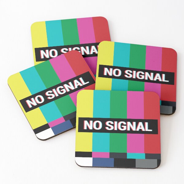 Aperçu de l'œuvre Pas de signal créée et vendue par samuartshop.