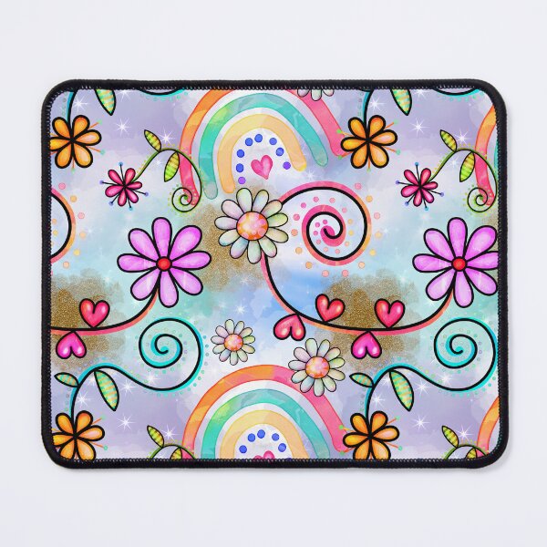 Item preview, Floral Collage in Vivid Colors designed and sold by Magnuna.