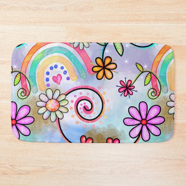 Item preview, Floral Collage in Vivid Colors designed and sold by Magnuna.