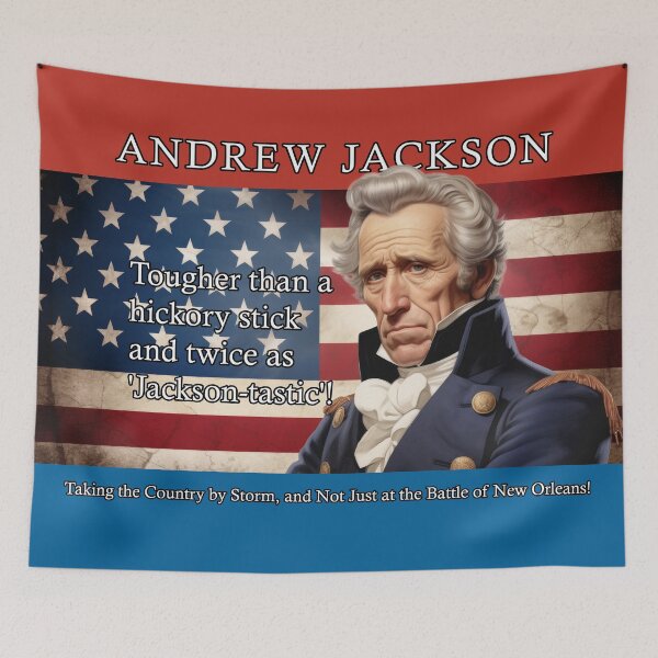 Item preview, Andrew Jackson Electoral Poster designed and sold by Static-Panda.