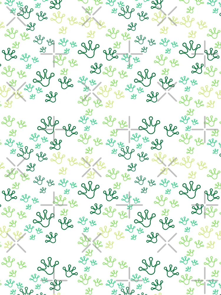 Thumbnail 4 of 4, iPhone Case, Frog Prints designed and sold by ReeReeDesigns.