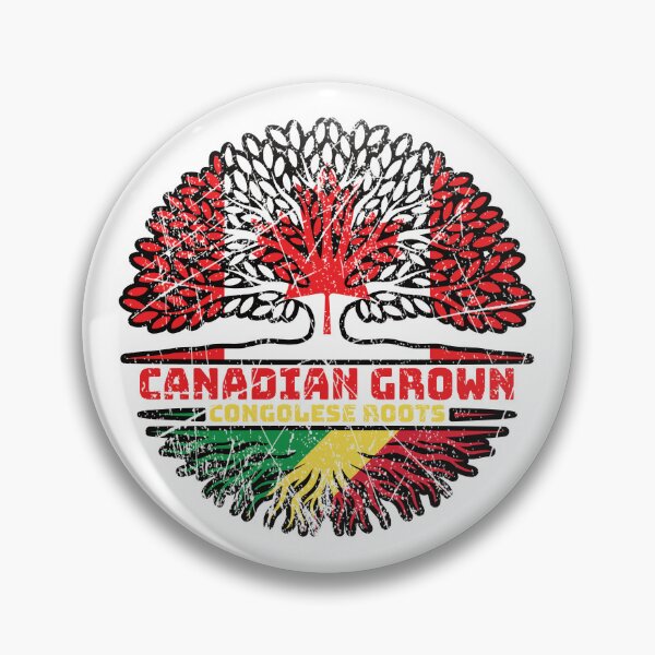 Item preview, Congo Congolese Canadian Canada Tree Roots Flag designed and sold by FlagX.