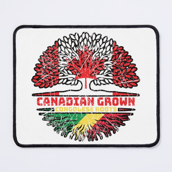 Item preview, Congo Congolese Canadian Canada Tree Roots Flag designed and sold by FlagX.
