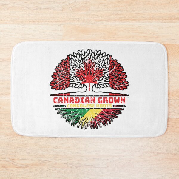 Item preview, Congo Congolese Canadian Canada Tree Roots Flag designed and sold by FlagX.