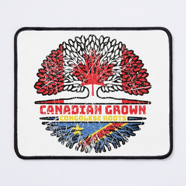 Item preview, Congo Congolese Canadian Canada Tree Roots Flag designed and sold by FlagX.
