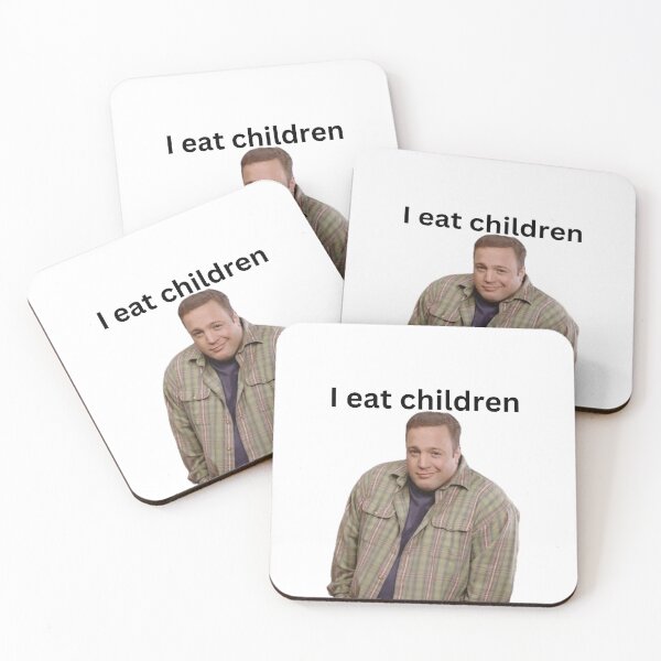 Item preview, I eat children Kevin James designed and sold by ConstoStore.